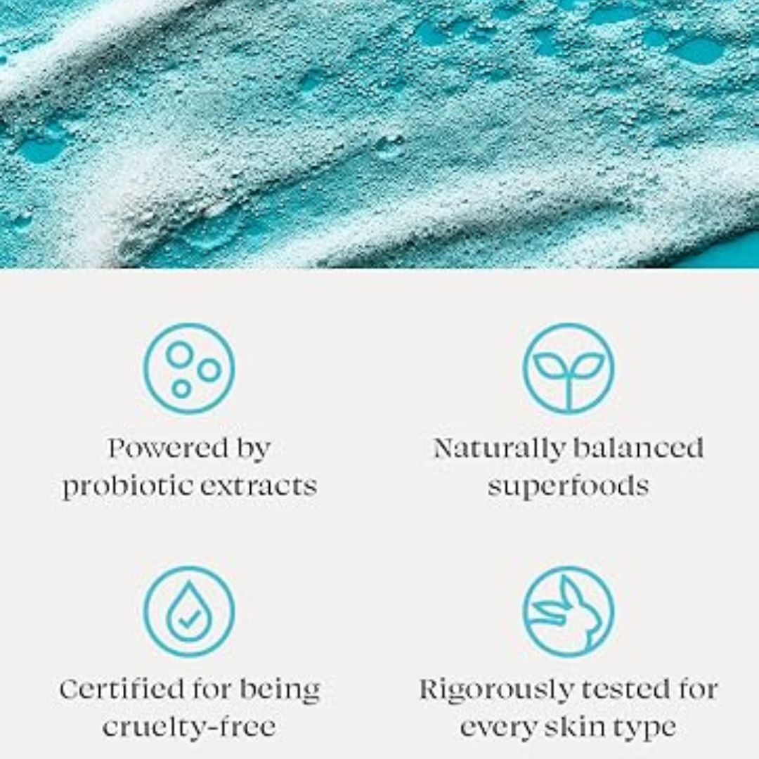 Tula Skincare 30ml Purifying Cleanser – travel-size foaming face wash for fresh, clean skin
