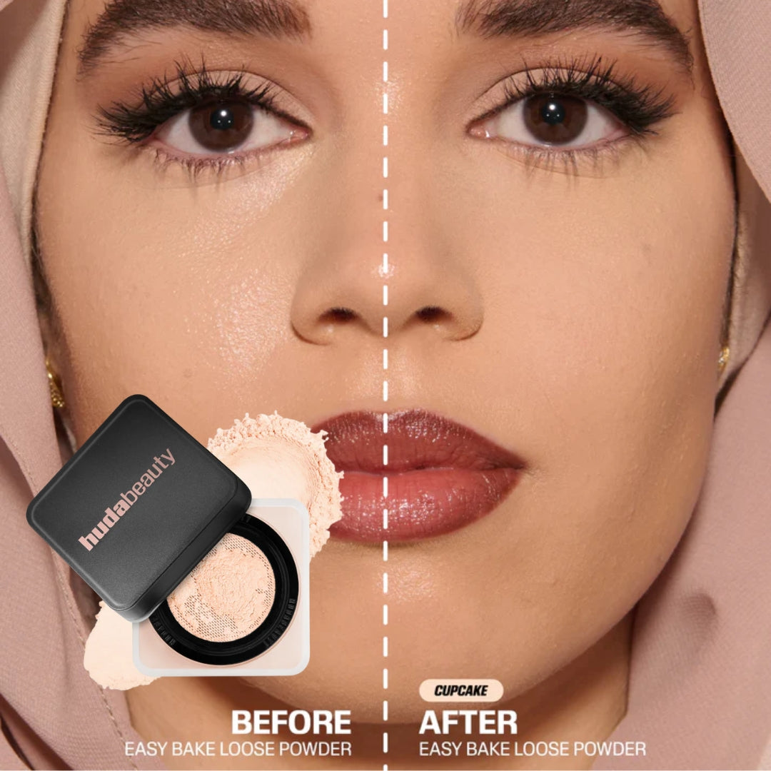 Huda Beauty Easy Bake Loose Powder Full Size New Packaging
