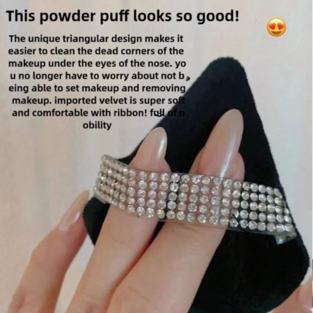 Glam Powder Puff Set SHEIN Pakistan