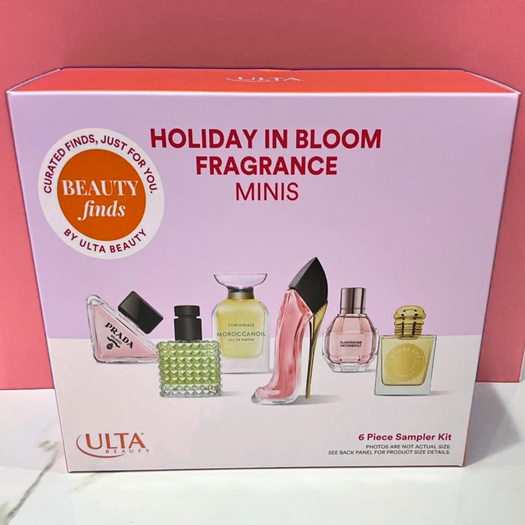 ULTA Beauty Holiday in Bloom Fragrance Minis – 6 Piece Sampler Kit