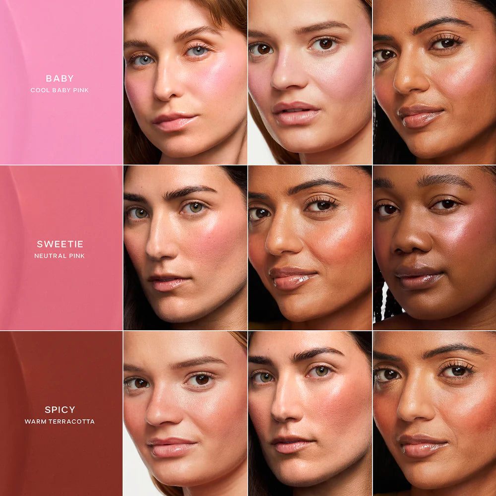 SAIE Dew Blush Mini Trio Creamy Shades