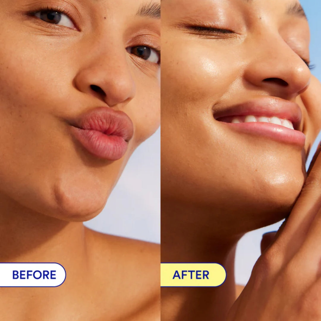 Flatlay of Ultra Violette Supreme Screen SPF 50+ Hydrating SKINSCREEN™ with Packaging