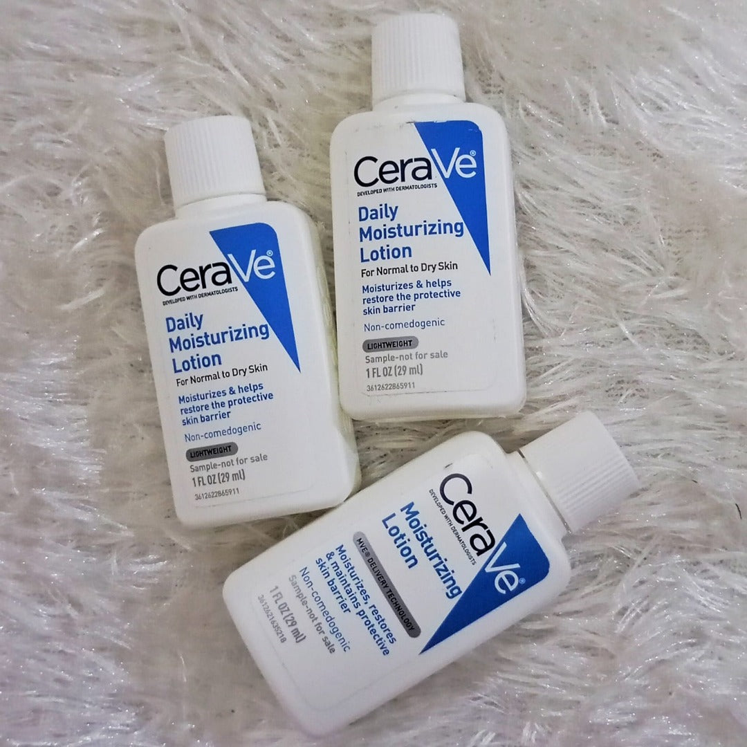 CERAVE- daily moisturizing lotion (normal to dry skin)