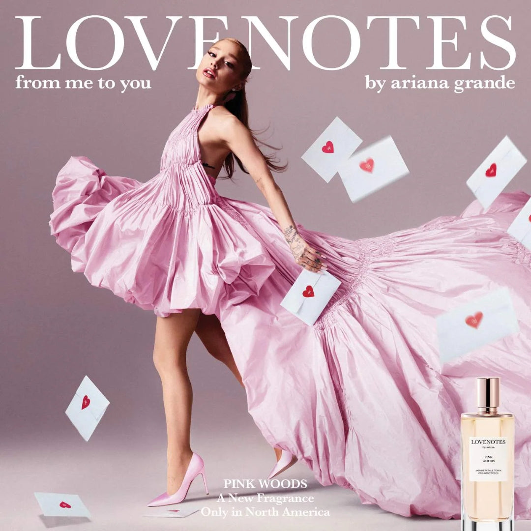 Ariana Grande Lovenotes Pink Woods Eau De Parfum (7.5 mL Mini/Travel Size)