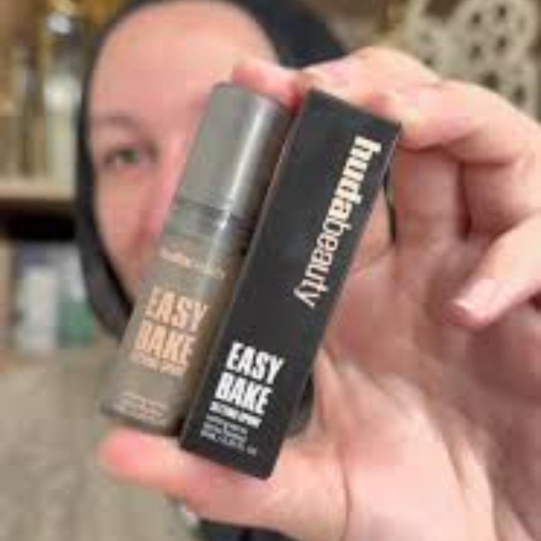 Huda Beauty Easy Bake Setting Spray – 16-Hour Wear, Long-Lasting Makeup Fixer