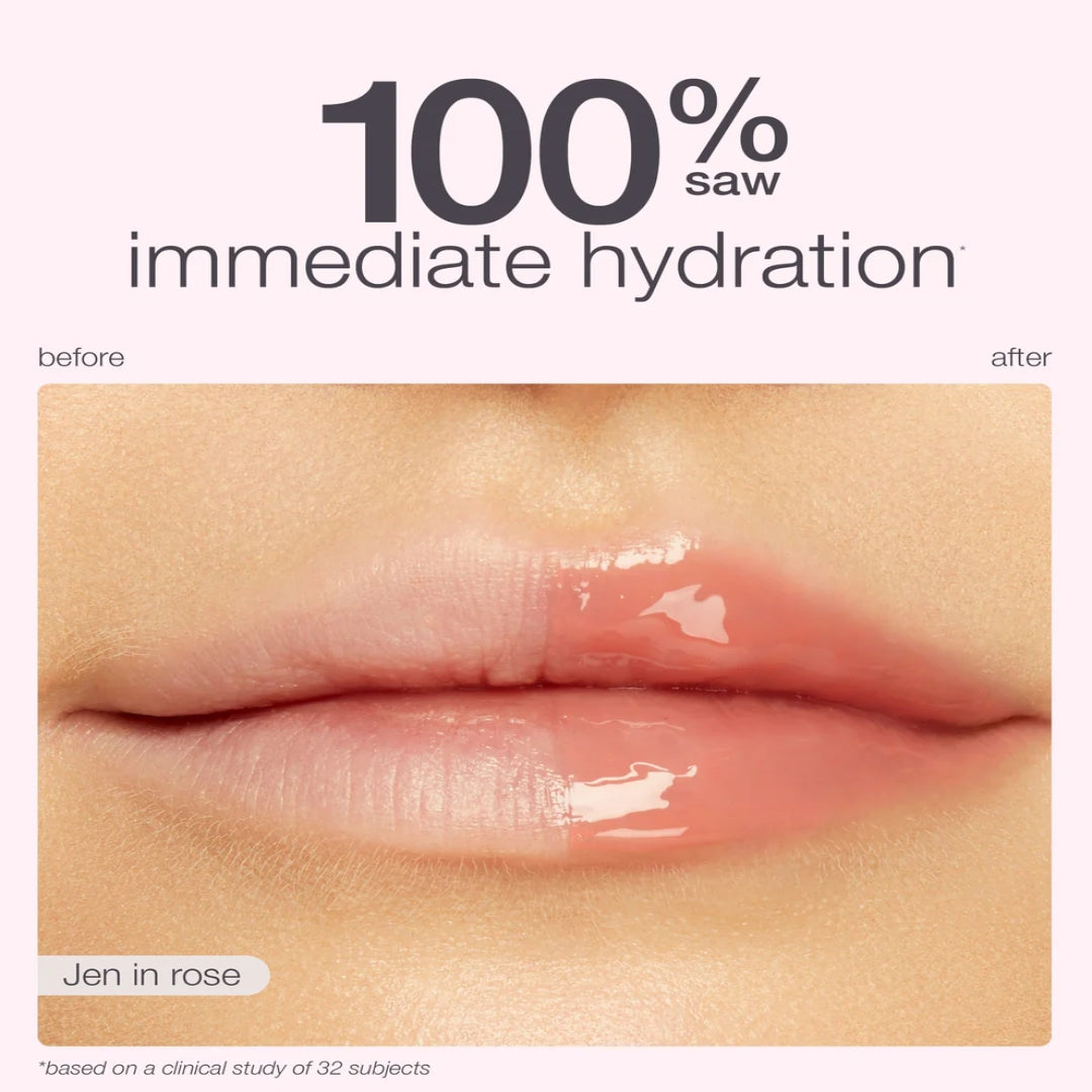 Tarte Maracuja Lip Oil in Buffed Rose Deluxe Mini 0.5 mL tube