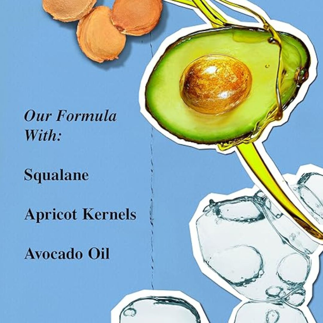 Gentle foamy lather of Kiehl’s Ultra Facial Cleanser on skin