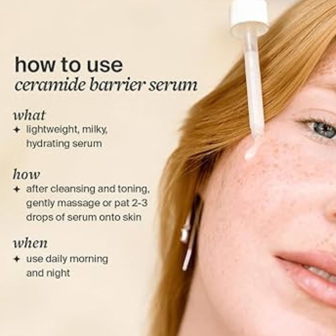 Cocokind daily serum with ceramides – 30ml bottle for barrier repair and hydration