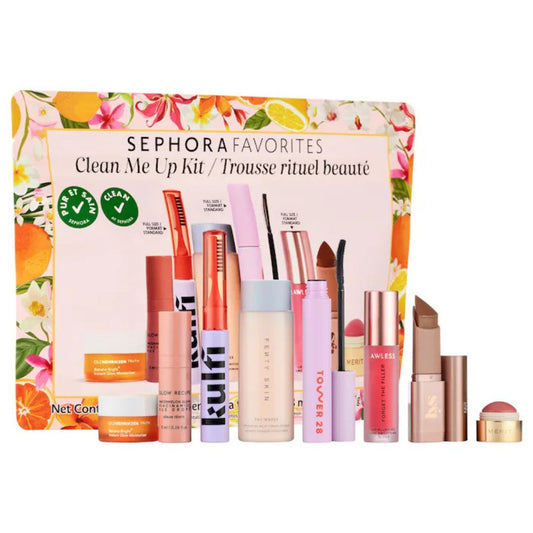 Sephora Favorites Clean Me Up Makeup Set – Boxed Front View

