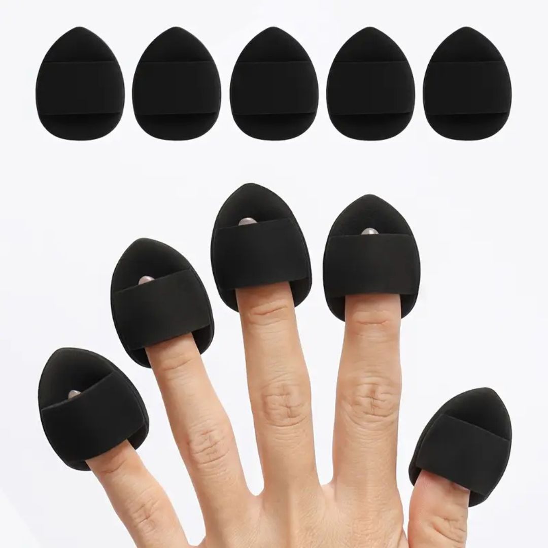 SHEIN- finger cushion powder puff (pack of 5)