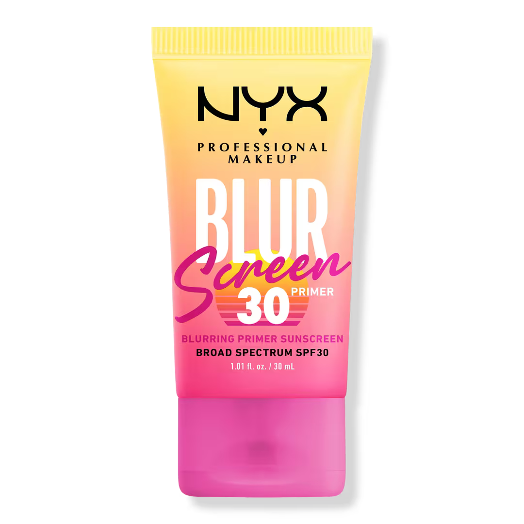 NYX Blur Screen SPF 30 Blurring Makeup Primer 30ml bottle – front view