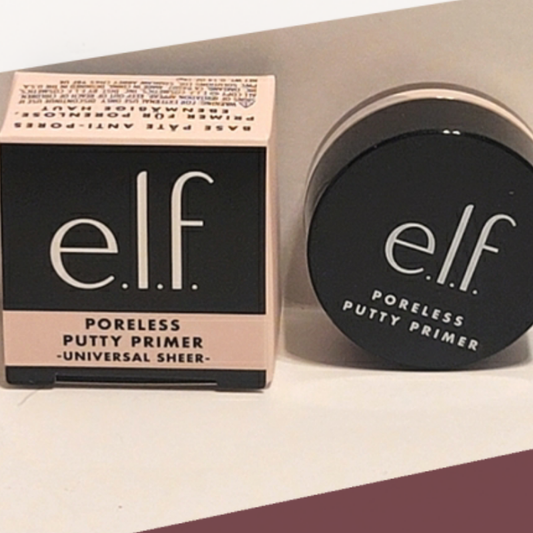 "e.l.f. Poreless Putty Primer Universal Sheer 4g mini jar with pink cap"

