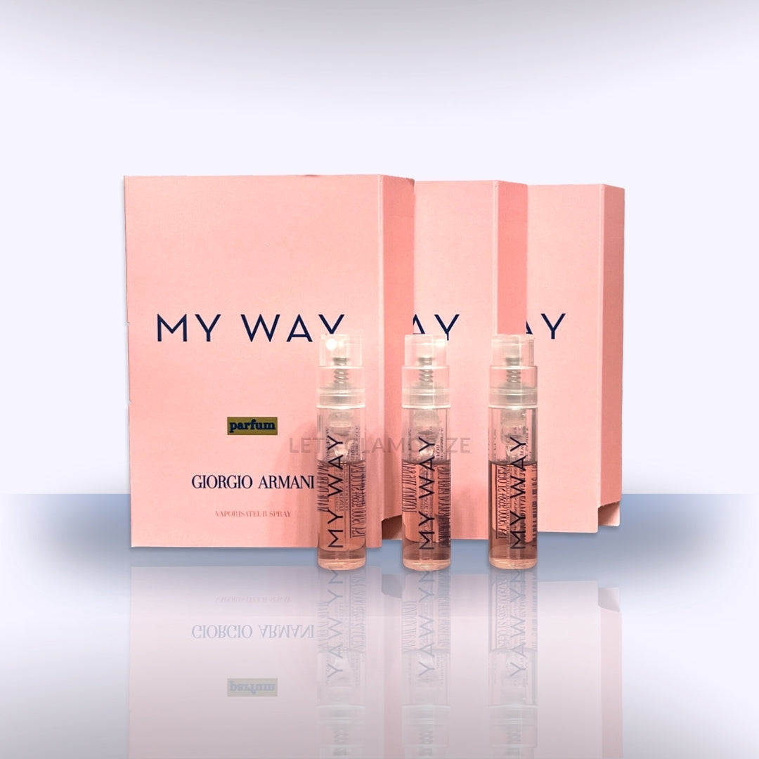 Armani My Way Parfum Nectar Mini on White Background