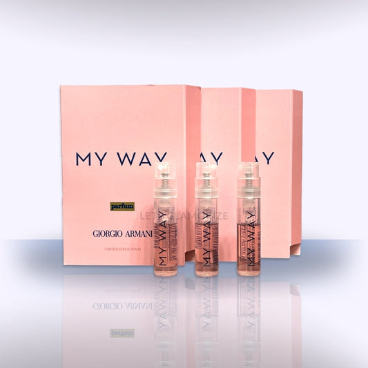 Armani My Way Parfum Nectar Mini on White Background