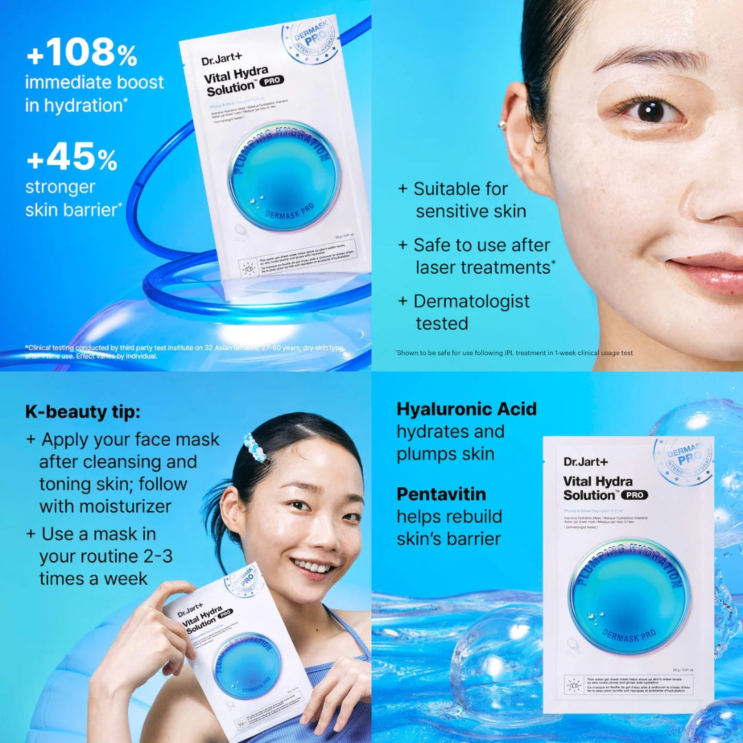 Dr. Jart+ Vital Hydra Solution packaging flatlay
