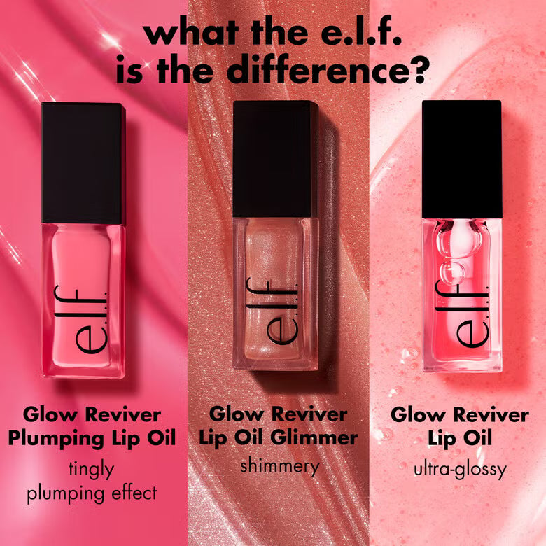 e.l.f. Glow Reviver Lip Oil Plumping – 7.6ml