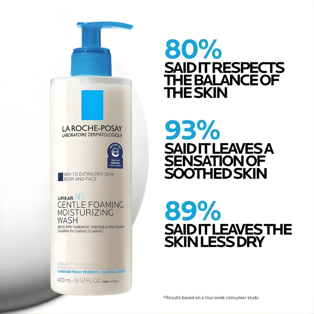 LaRoche-PosayLipikarGentleFoamingMoisturizingWash
