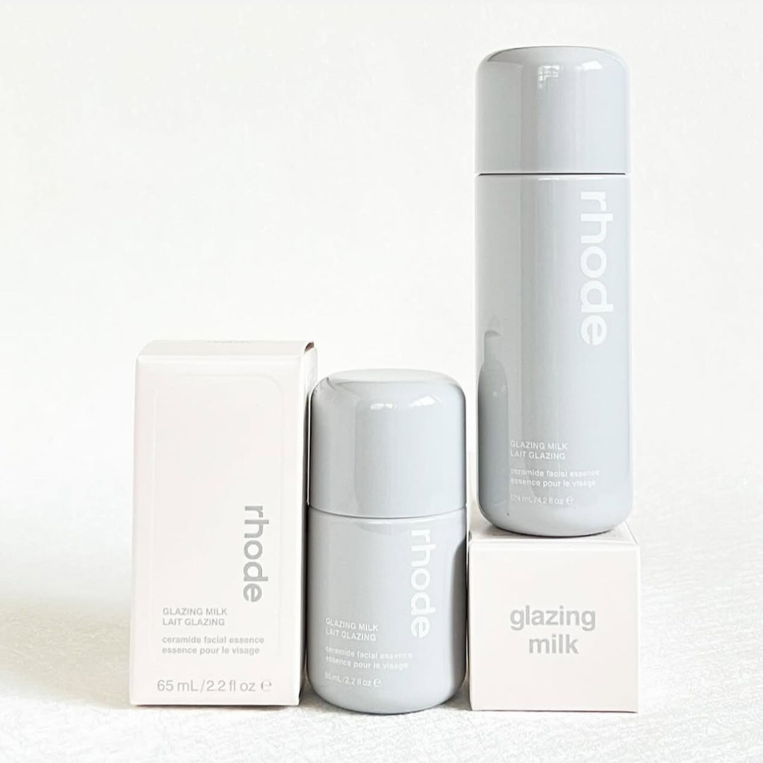 Rhode Glazing Milk Texture Flatlay