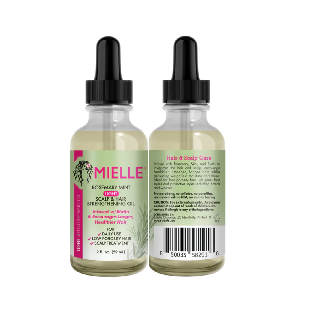 Rosemary Mint Light Scalp & Hair Strengthening Oil BA