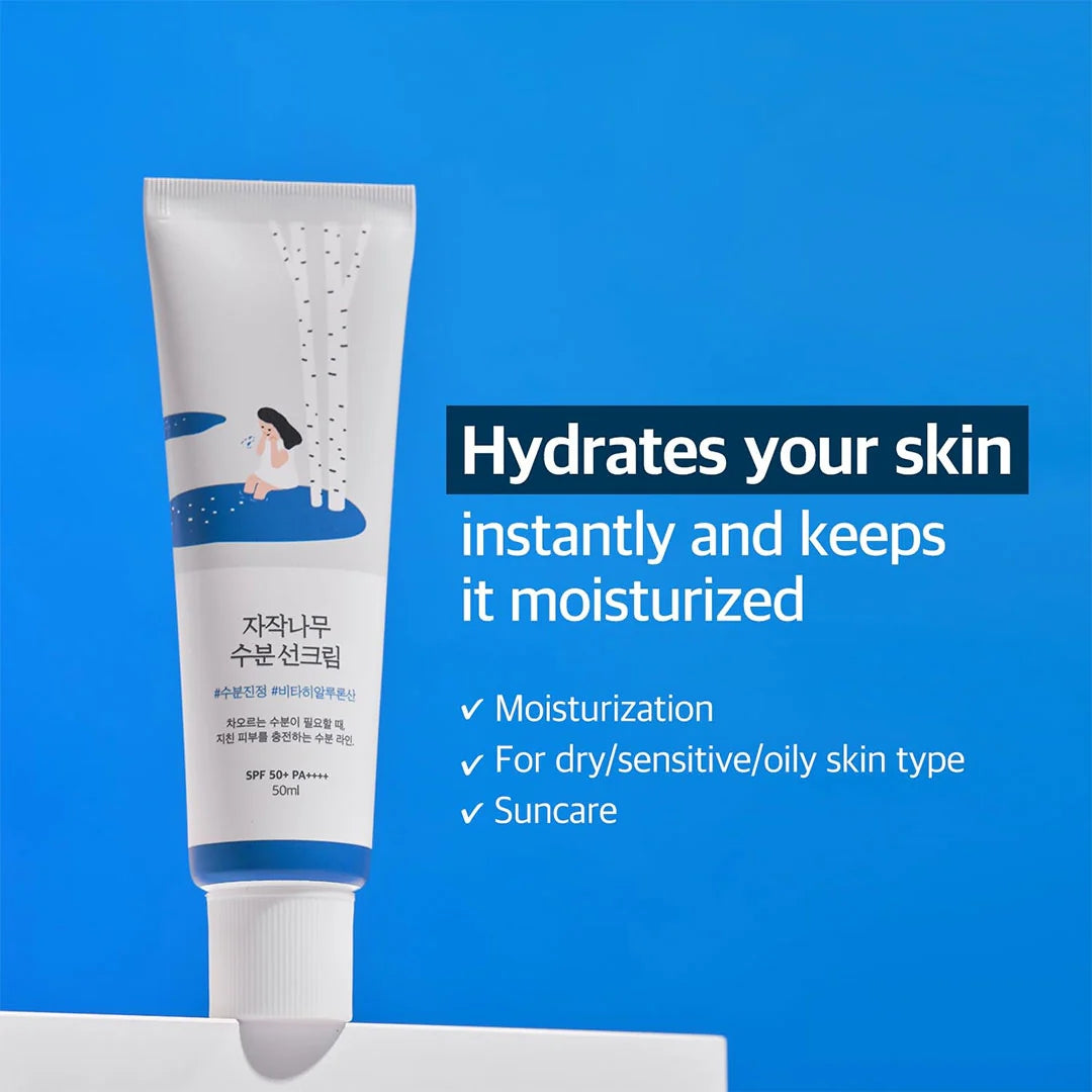 Birch Juice Sunscreen Texture & Absorption

