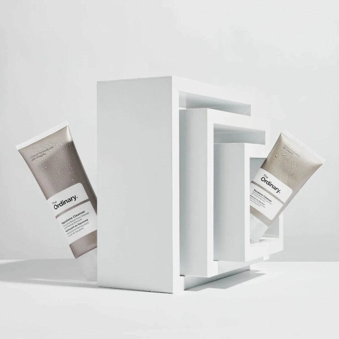 The Ordinary Squalane Cleanser on White Background