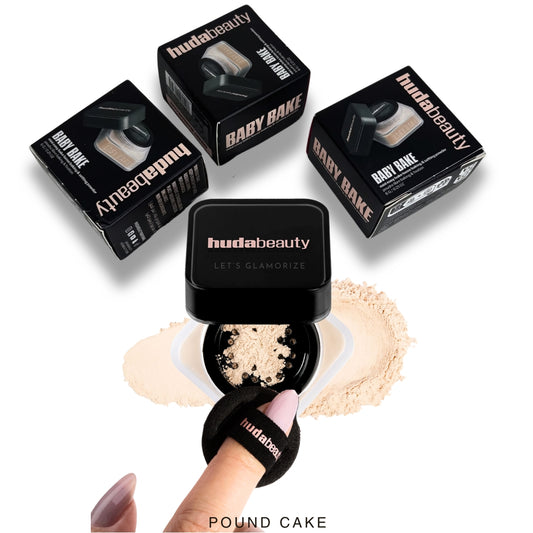 Huda Beauty Baby Bake Loose Baking & Setting Powder 6g – Pound Cake