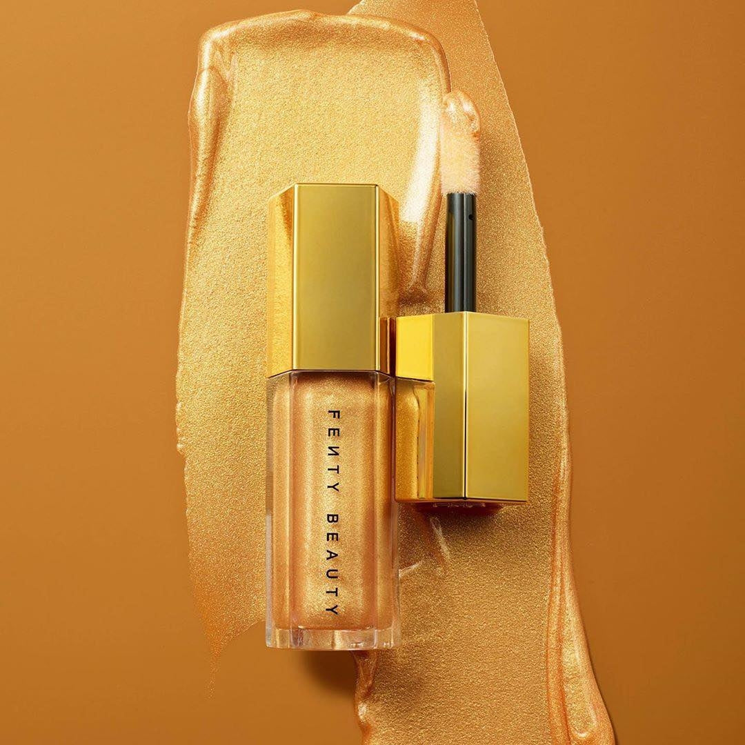 Fenty Beauty Gloss Bomb – Gold Shimmer Lip Gloss