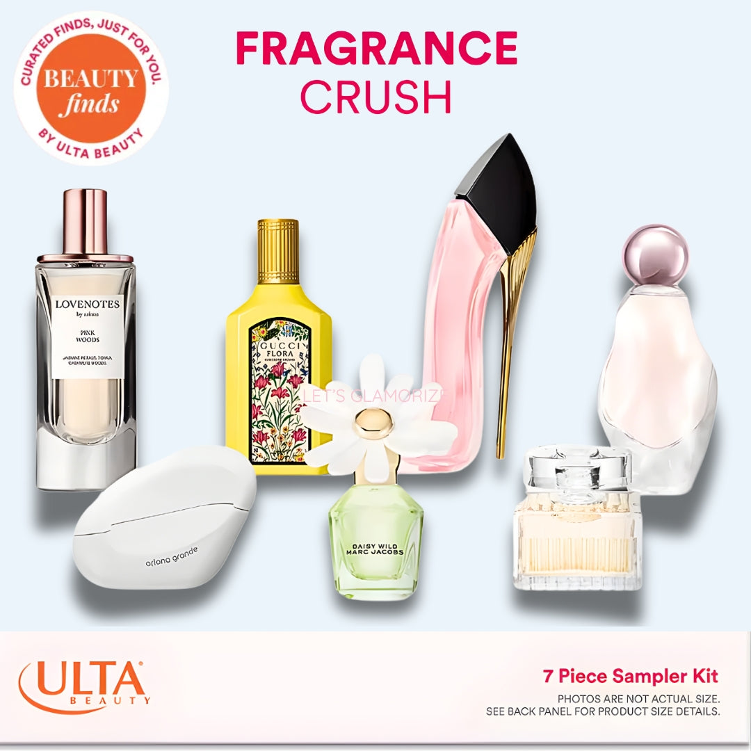 ULTA Fragrance Crush Set – 7 Mini Perfume Bottles