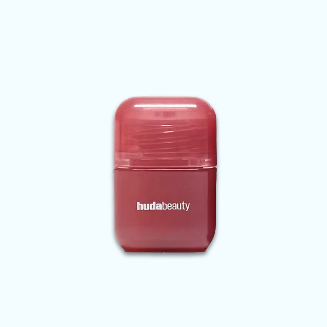 Huda Beauty Baby Blush Strawberry Cream on White Background