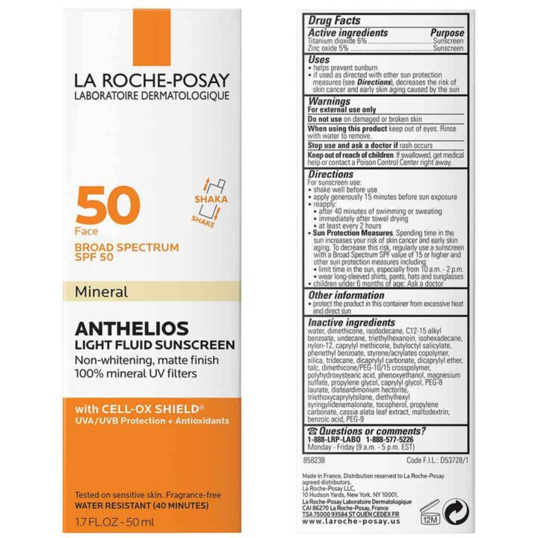 La Roche-Posay Anthelios Mineral Zinc Sunscreen SPF 50 | Pakistan
