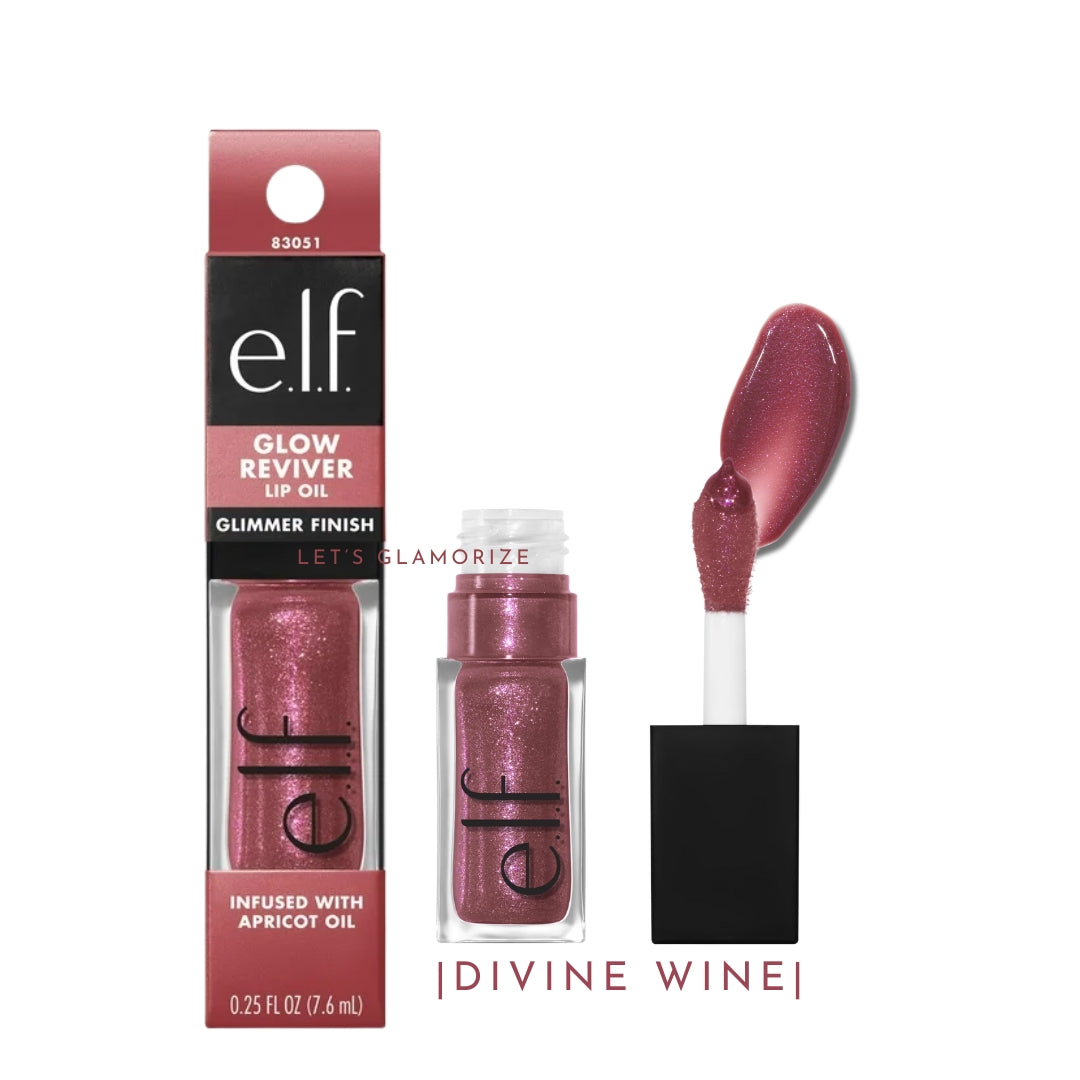 e.l.f. Hydrating Lip Oil with Apricot Oil – Glossy Finish