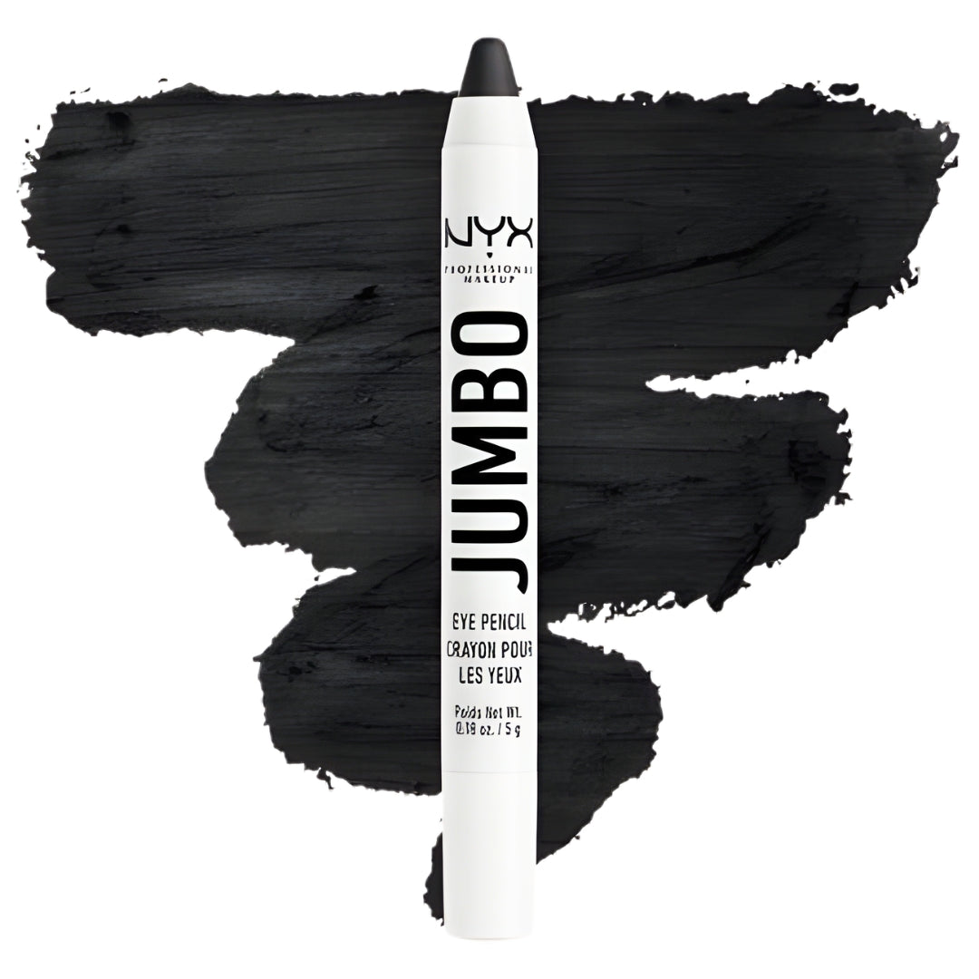 NYX Jumbo Eye Pencil Black Bean Tip Close-Up

