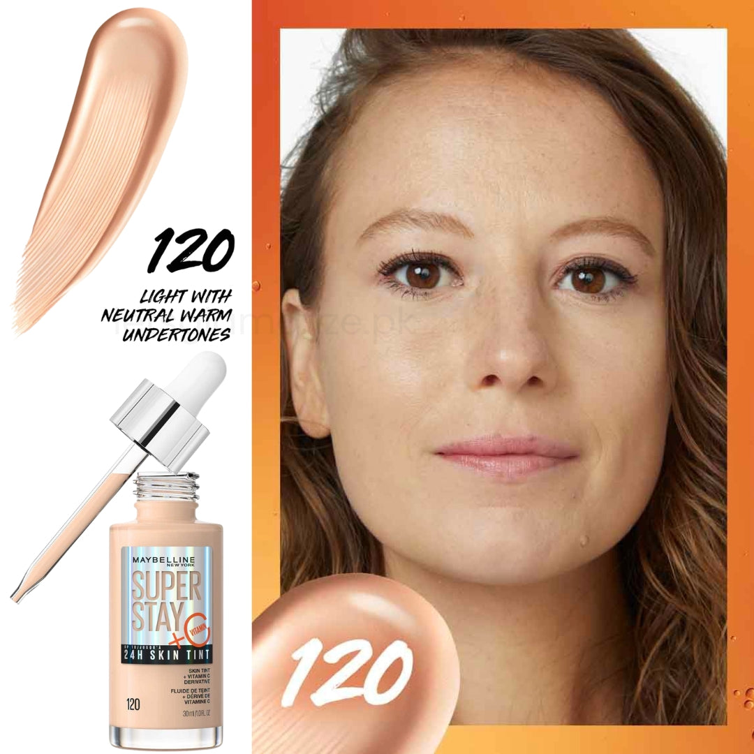 Maybelline Super Stay 24HR Skin Tint with Vitamin C | Pakistan