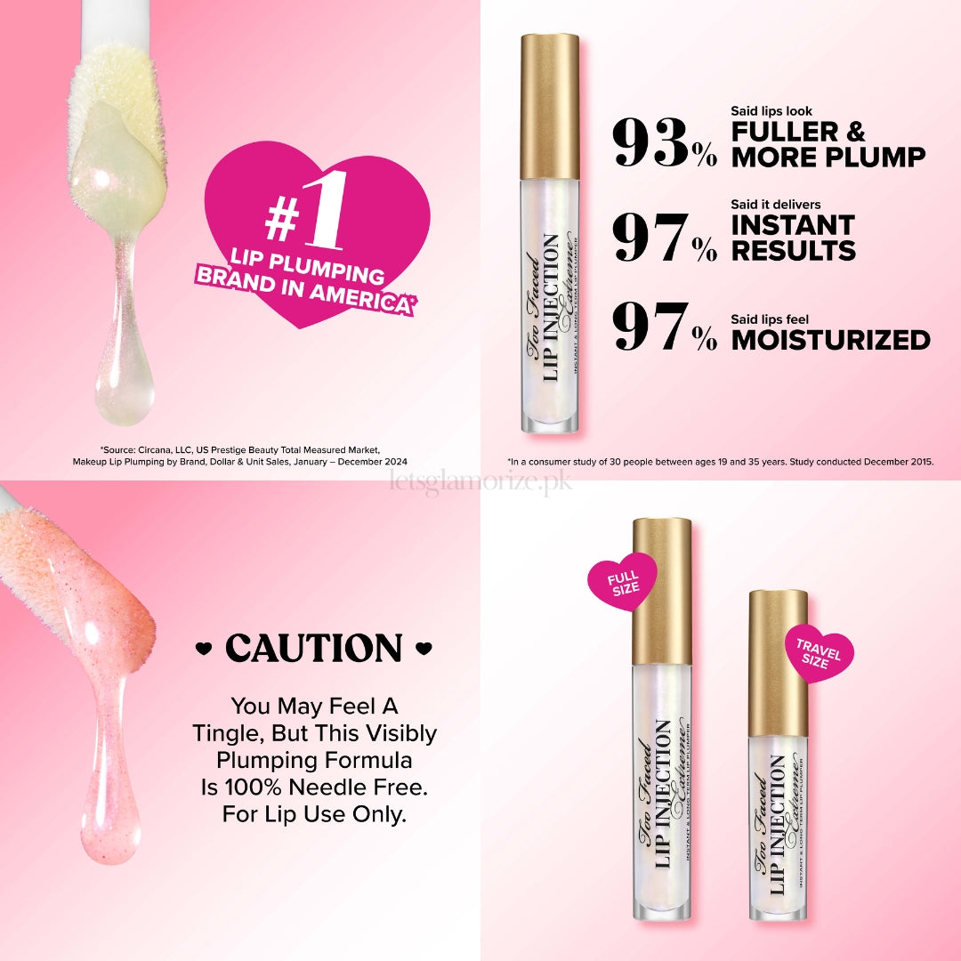 Too Faced Lip Injection Gloss Applicator Close-Up
