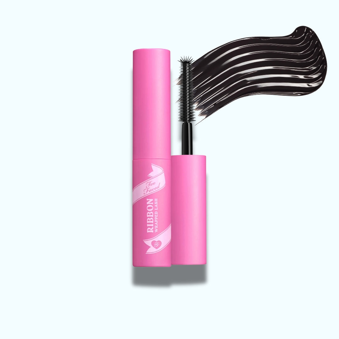 Too Faced Ribbon Wrapped Lash Mascara on White Background