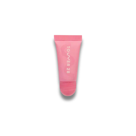 Tower 28 Mini Lip Jelly Watermelon Kiwi Swatch
