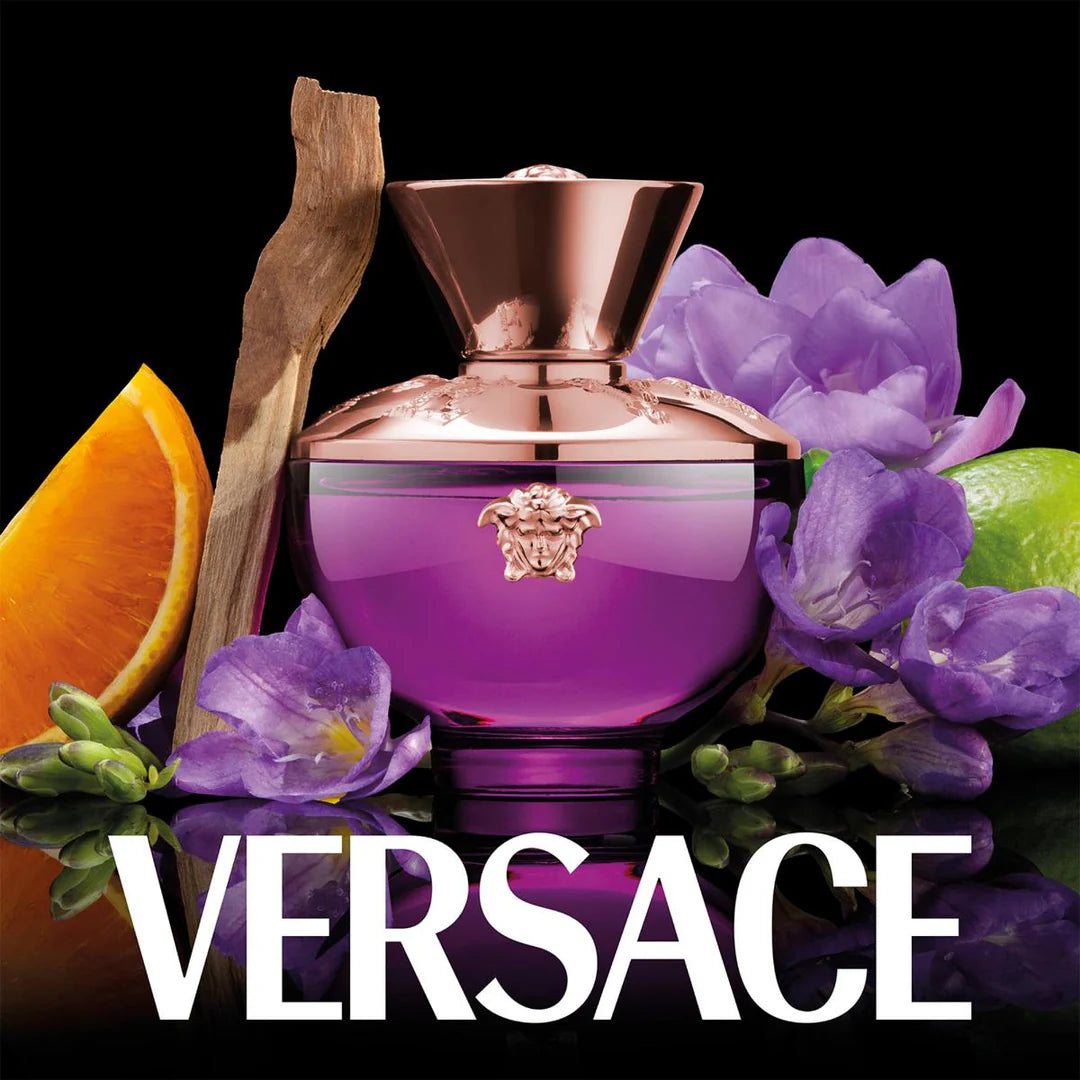 Versace Dylan Purple perfume mini packaging